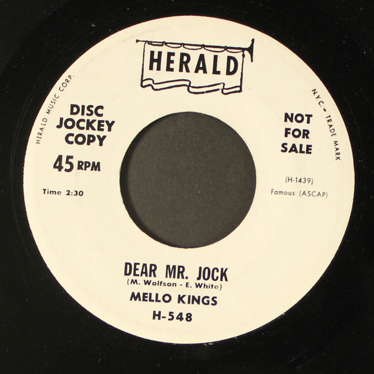 our love is beautiful / dear mr. jock by MELLO KINGS
