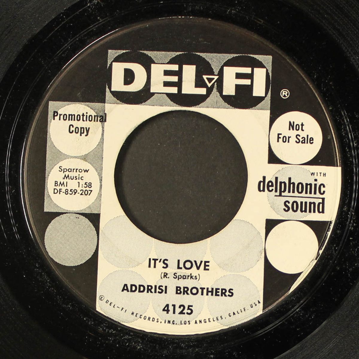 it's love / back to the old salt mine by ADDRISI BROTHERS