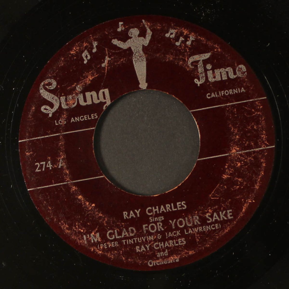 kissa me baby / i'm glad for your sake by RAY CHARLES
