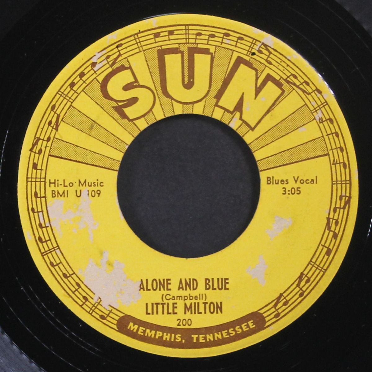if you love me / alone and blue by LITTLE MILTON