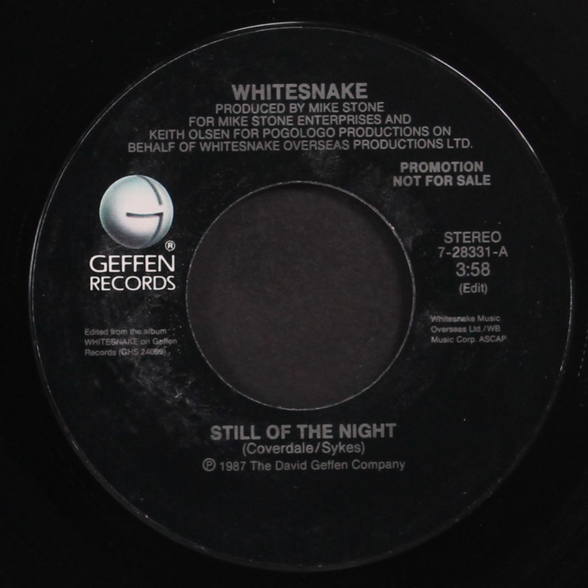 still of the night / same by WHITESNAKE
