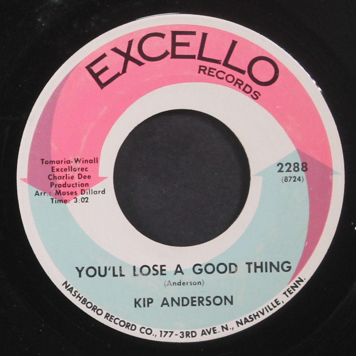 you'll lose a good thing / i'm out of love by KIP ANDERSON