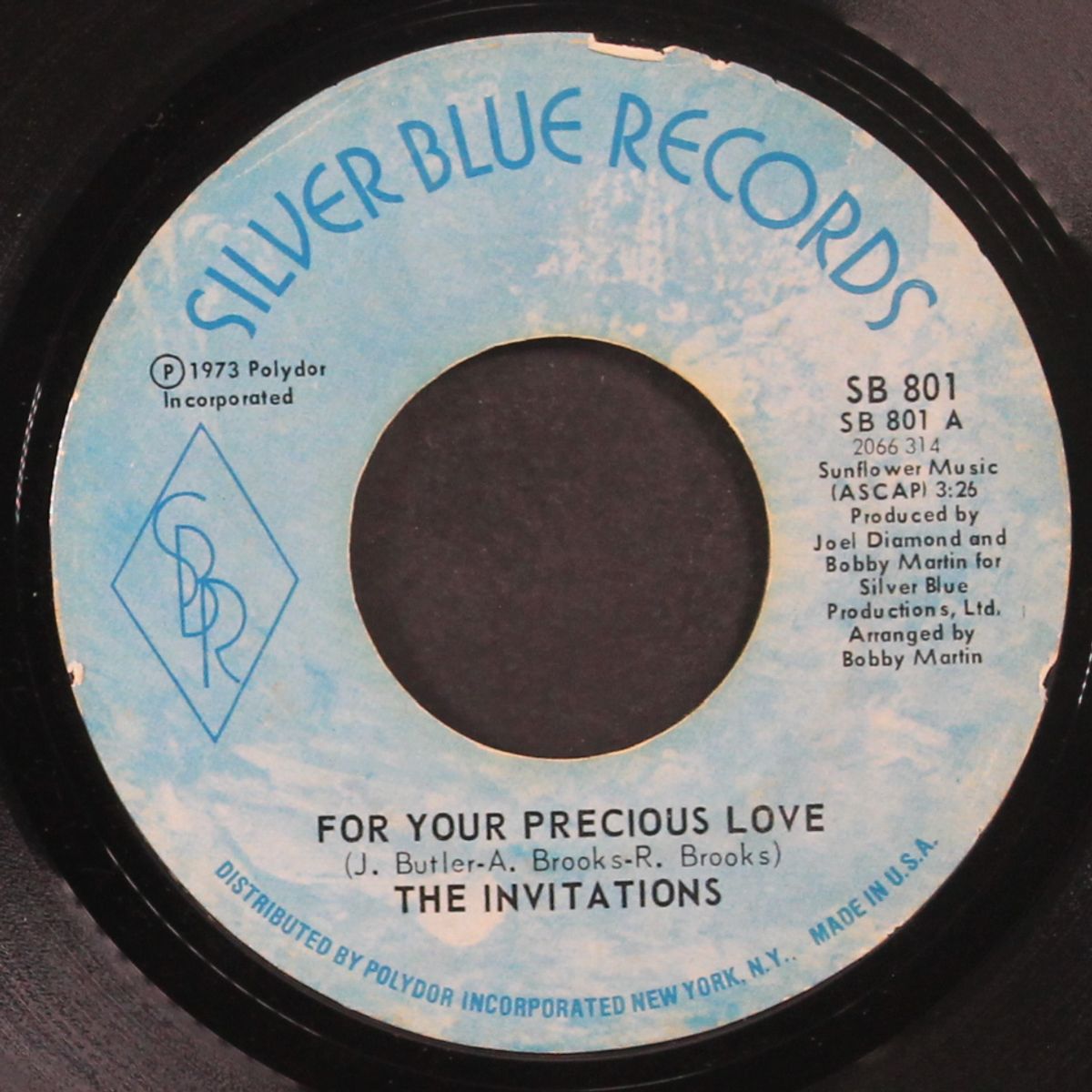 they say the girl's crazy / for your precious love by INVITATIONS