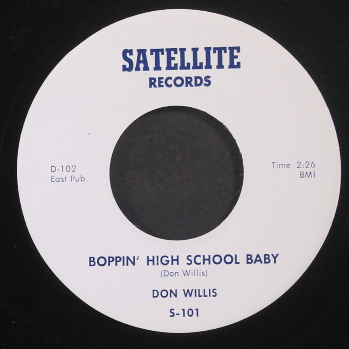 boppin' high school baby / warrior sam by DON WILLIS