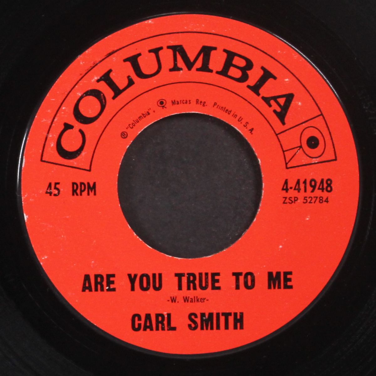 more habit than desire / are you true to me by CARL SMITH