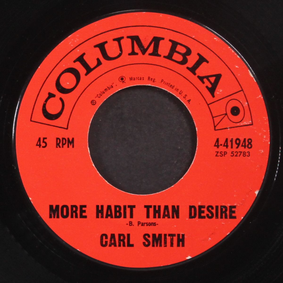 more habit than desire / are you true to me by CARL SMITH