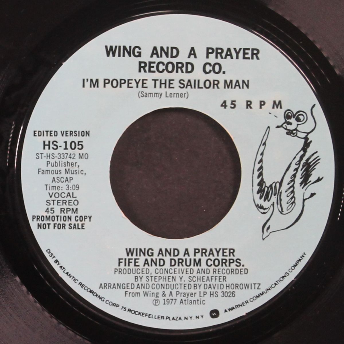 i'm popeye the sailor man / short by WING & A PRAYER FIFE & DRUM CORPS