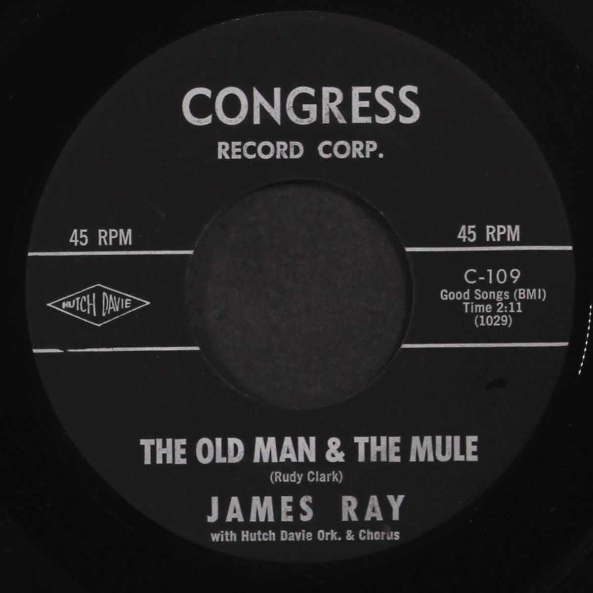 marie / the old man & the mule by JAMES RAY