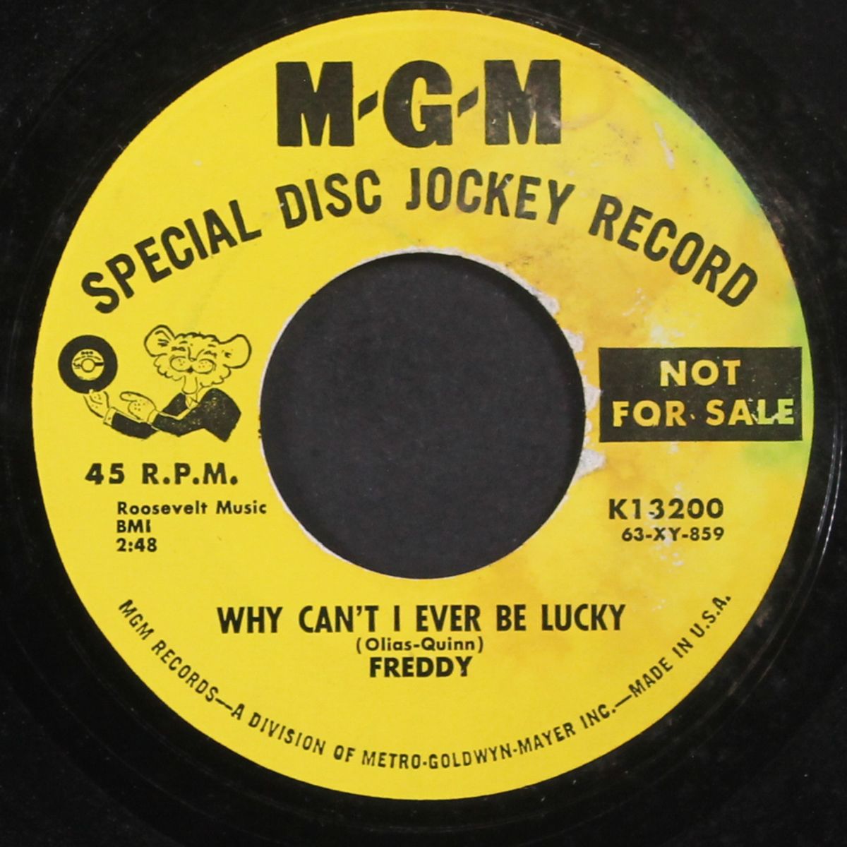 why can't i ever be lucky by FREDDY