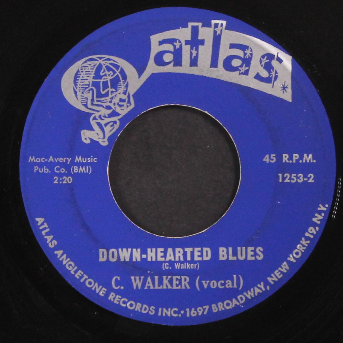 nervous wreck / down-hearted blues by C. WALKER