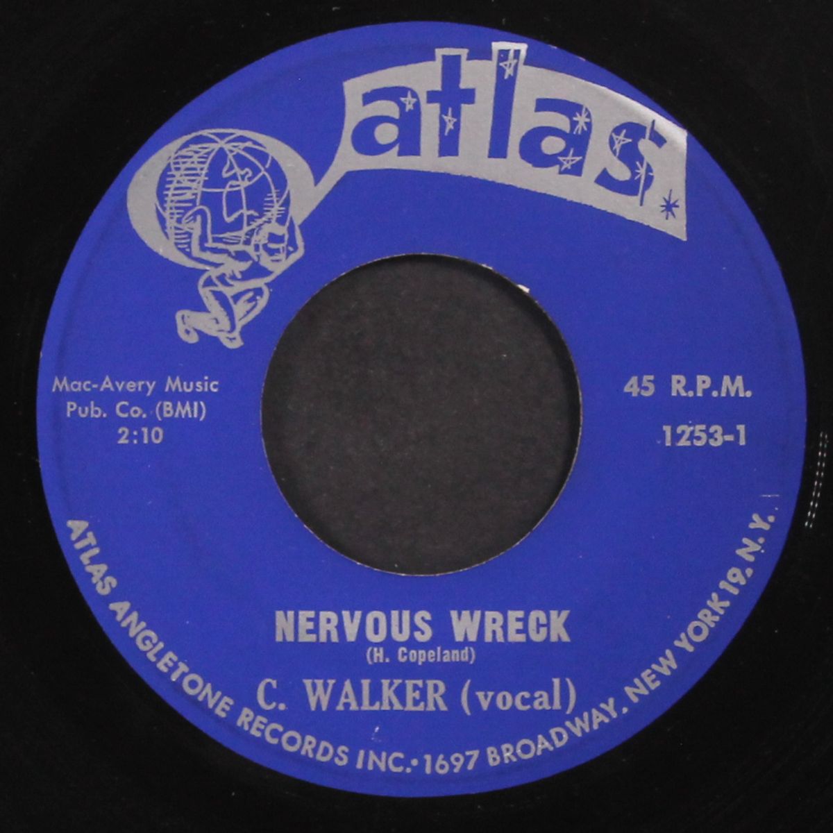 nervous wreck / down-hearted blues by C. WALKER
