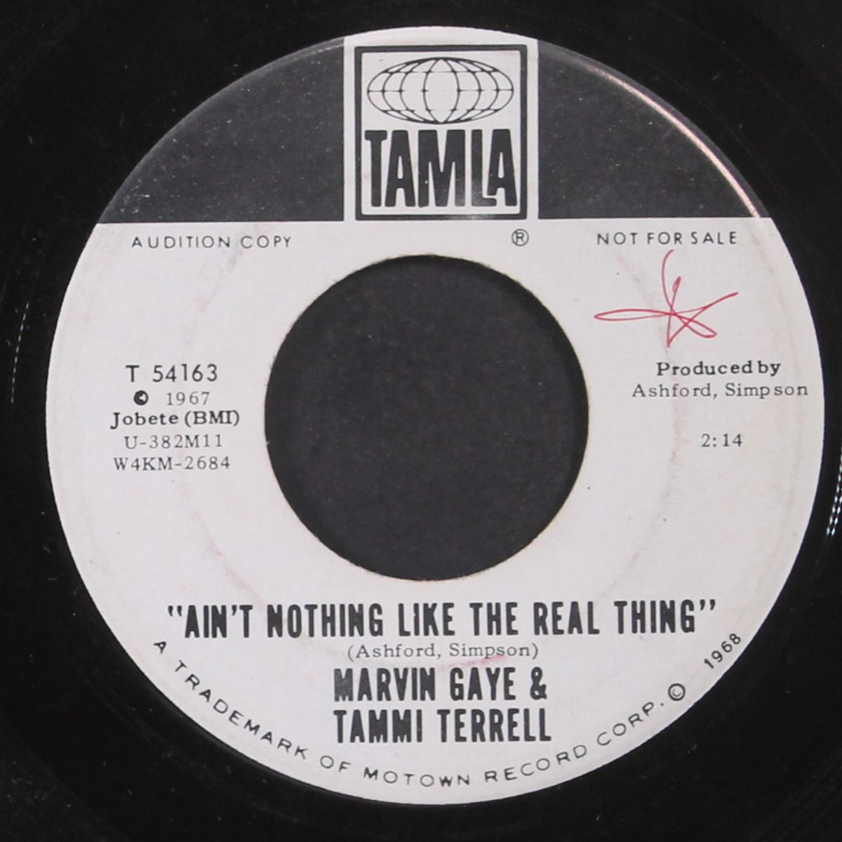 ain't nothing like the real thing / same by MARVIN GAYE & TAMMI TERRELL