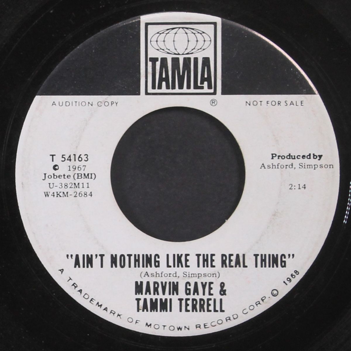 ain't nothing like the real thing / same by MARVIN GAYE & TAMMI TERRELL