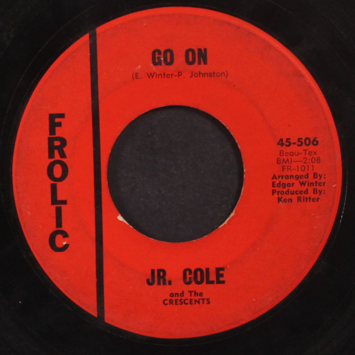 not guilty now / go on by JR. COLE & CRESCENTS