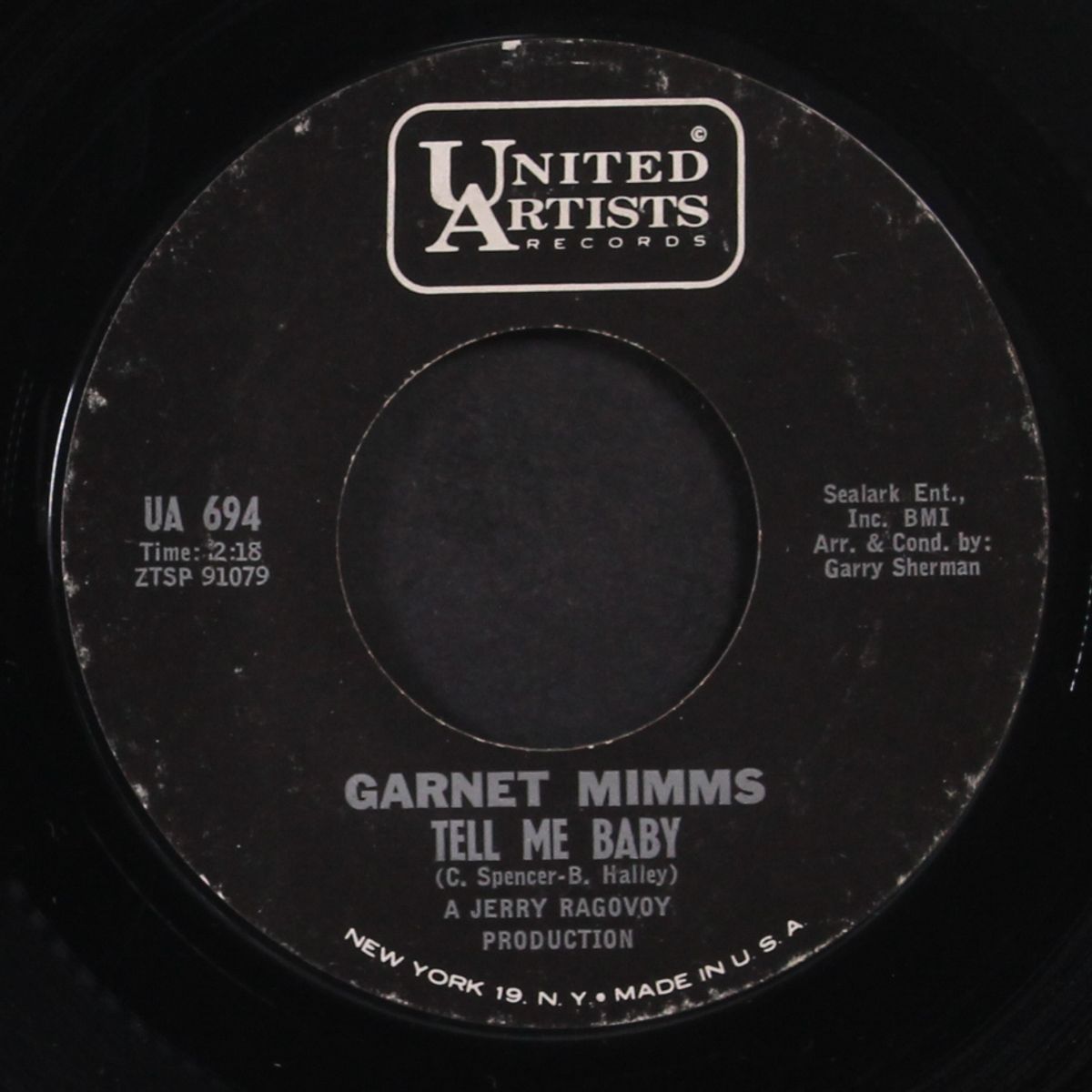 tell me baby / anytime you want me by GARNET MIMMS