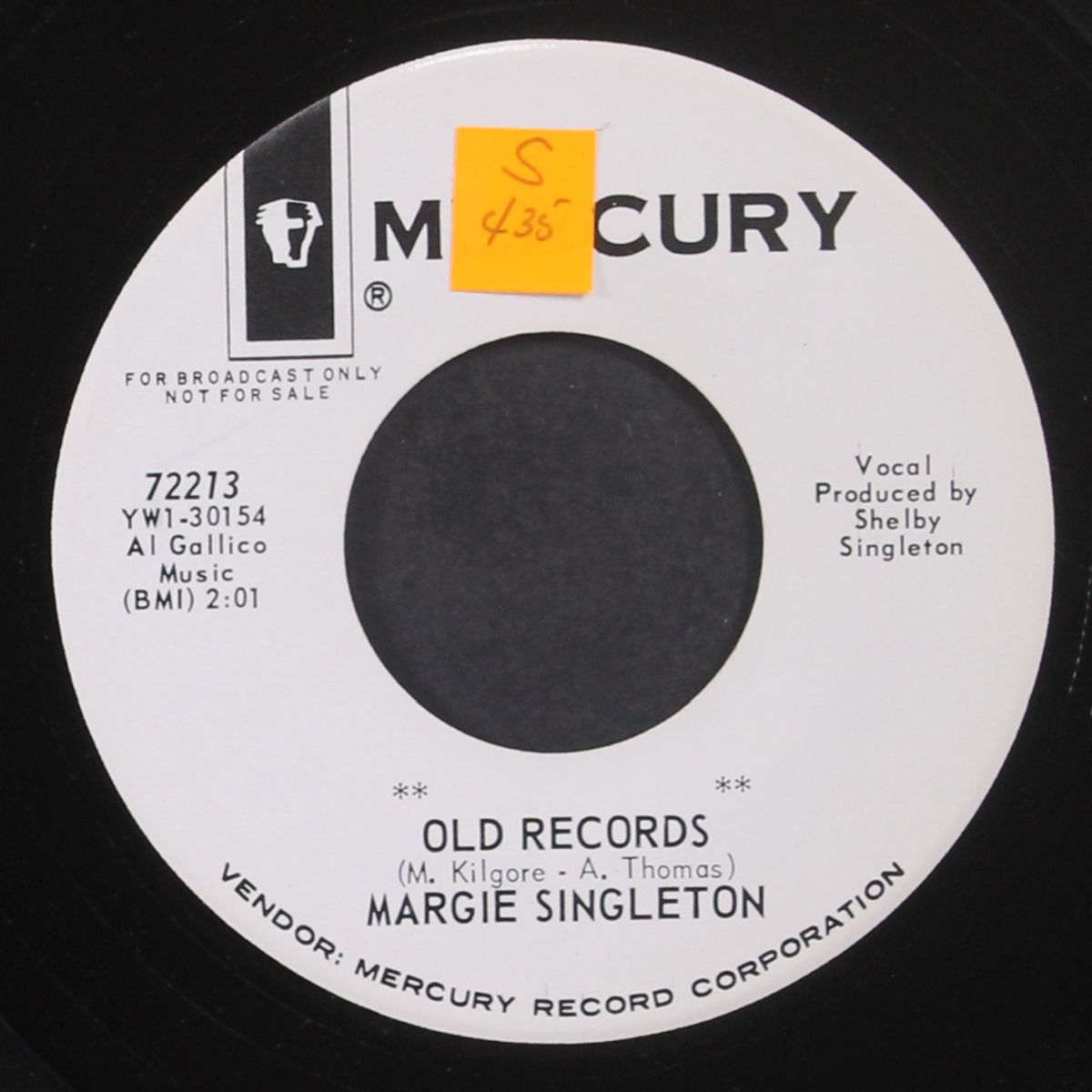 old records / how do you celebrate goodbye by MARGIE SINGLETON