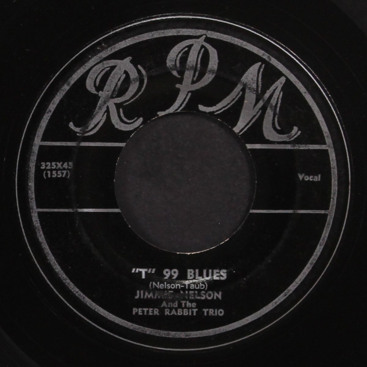 "t" 99 blues / rain drop blues by JIMMIE NELSON