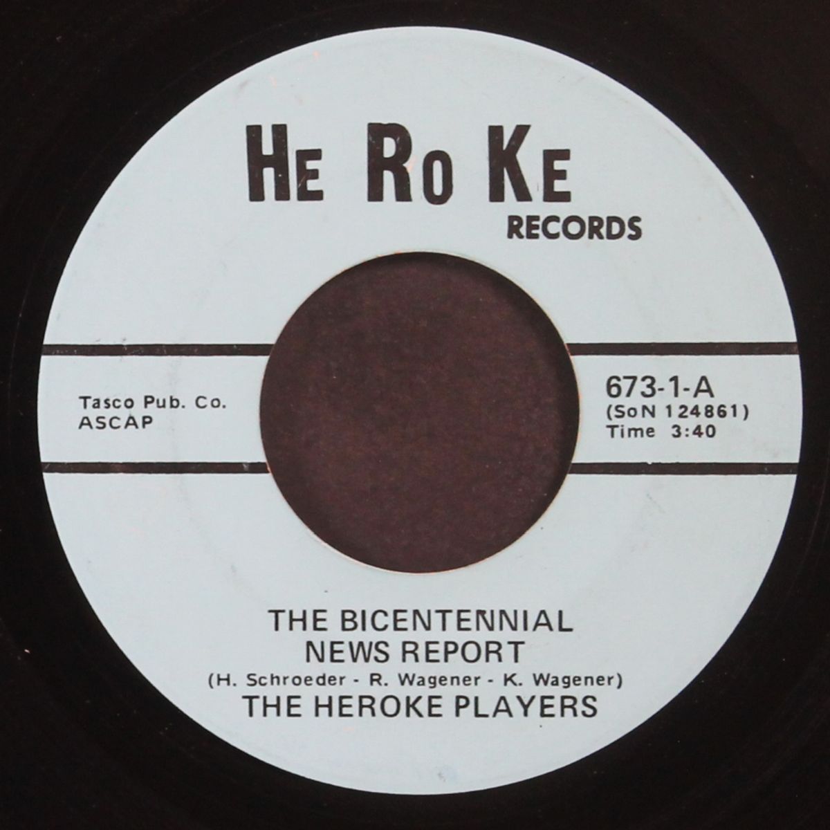 bicentennial news report / superdome caper by HEROKE PLAYERS