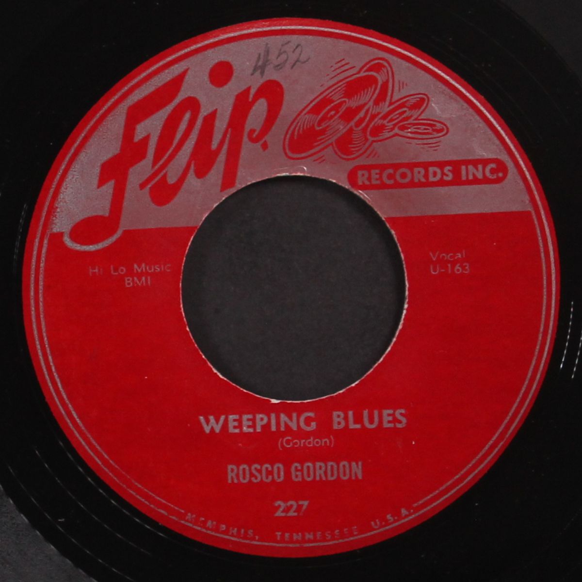 weeping blues / just love me baby by ROSCO GORDON