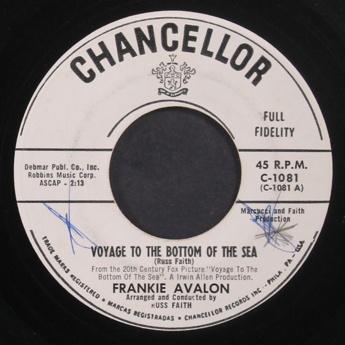 voyage to the bottom of the sea by FRANKIE AVALON