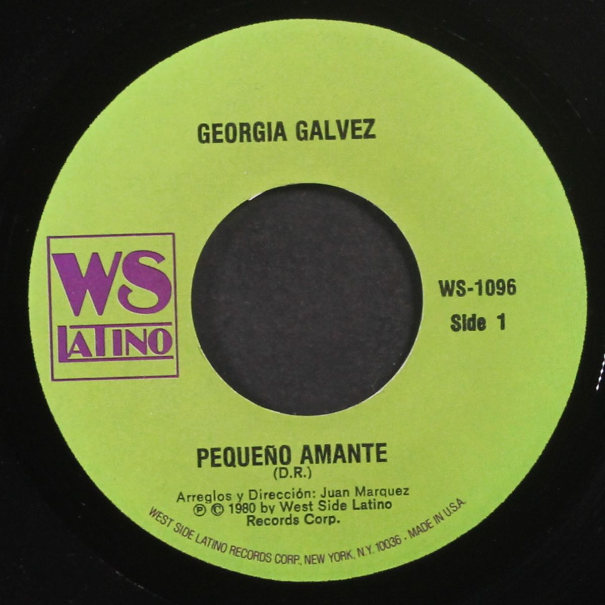 pequeno amante / no llores por mi argentina by GEORGIA GALVEZ