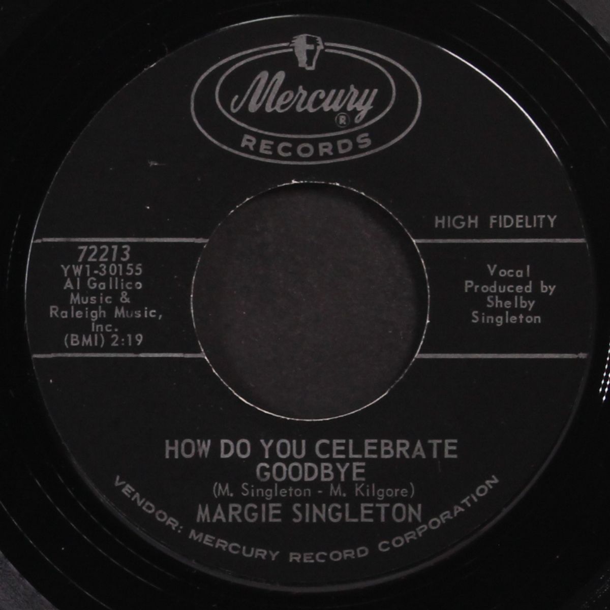 old records by MARGIE SINGLETON