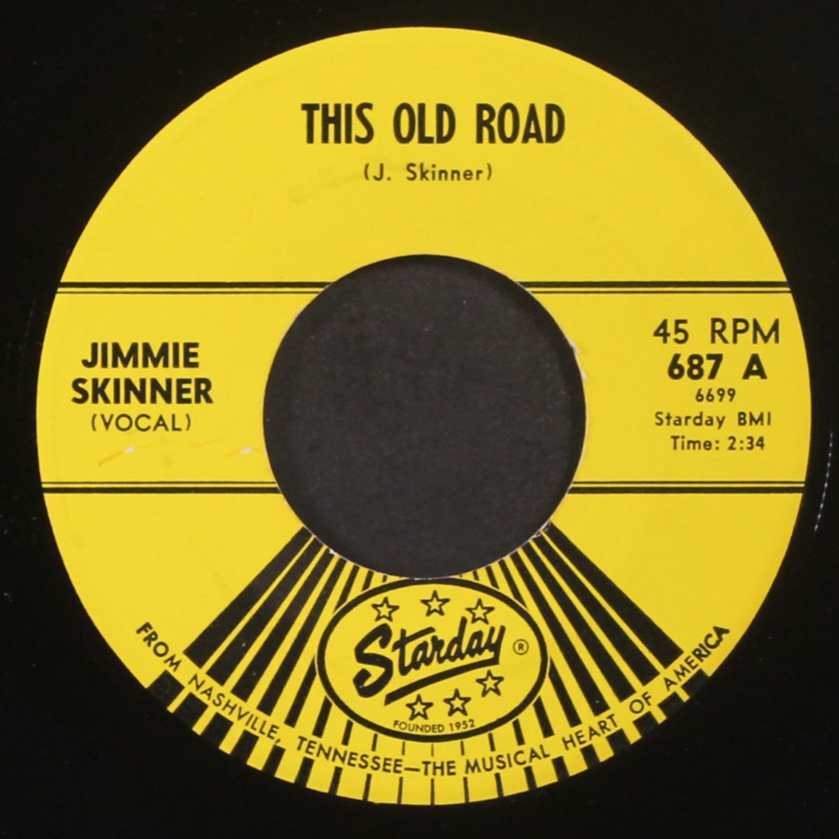 this old road by JIMMIE SKINNER