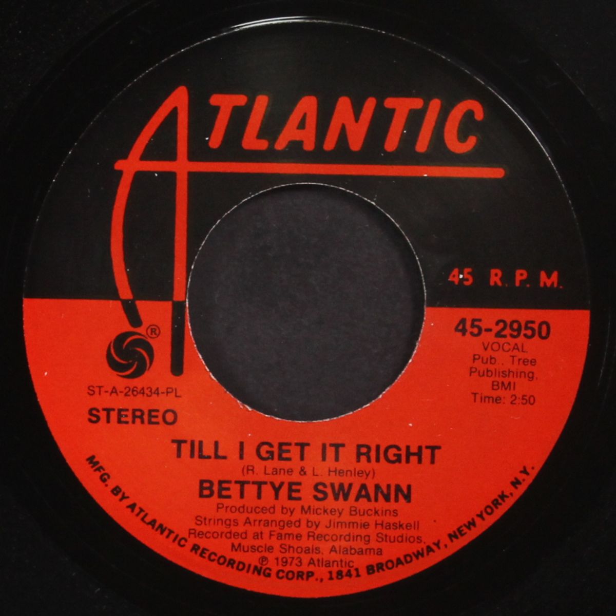 till i get it right / yours until tomorrow by BETTYE SWANN
