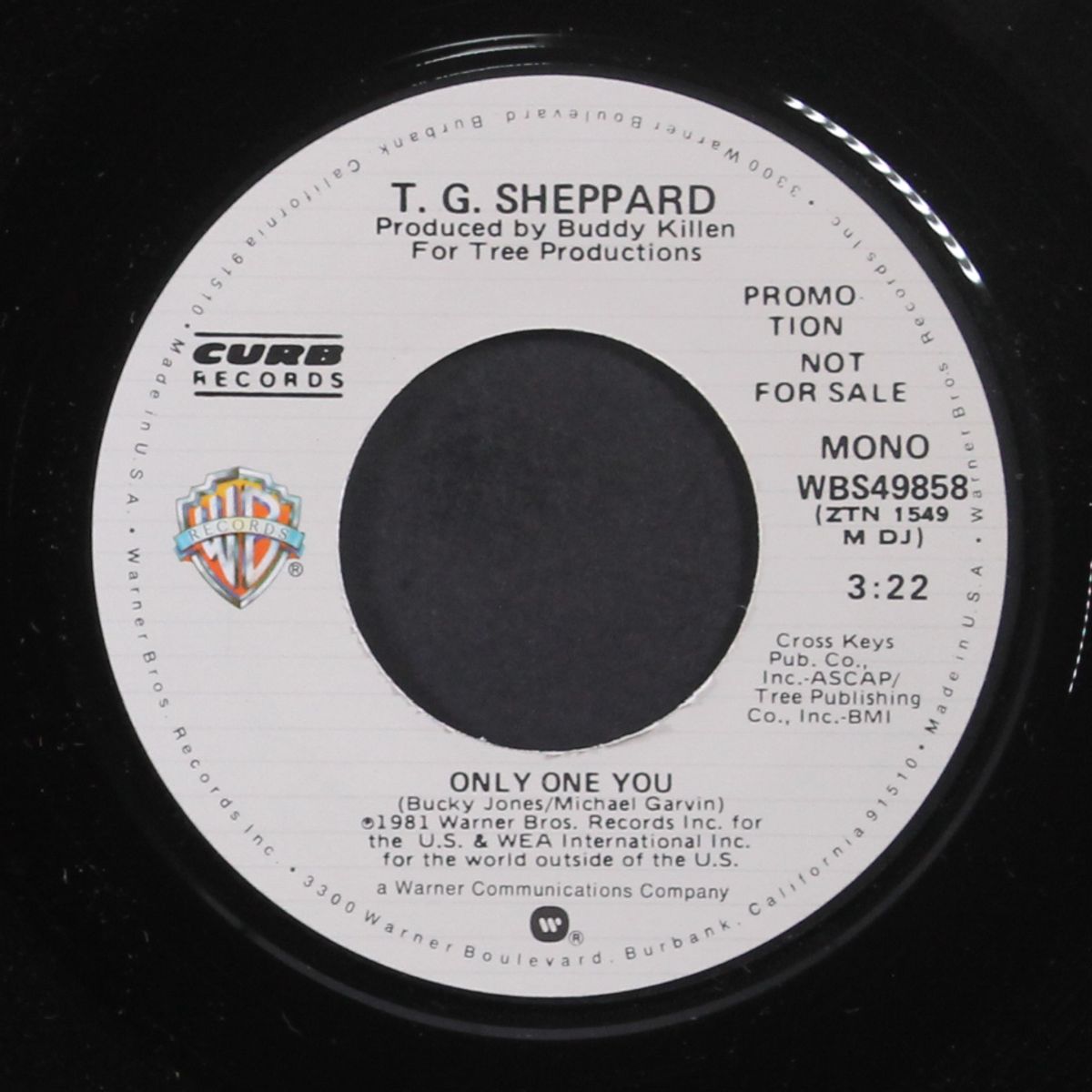 only one you / mono by T. G. SHEPPARD