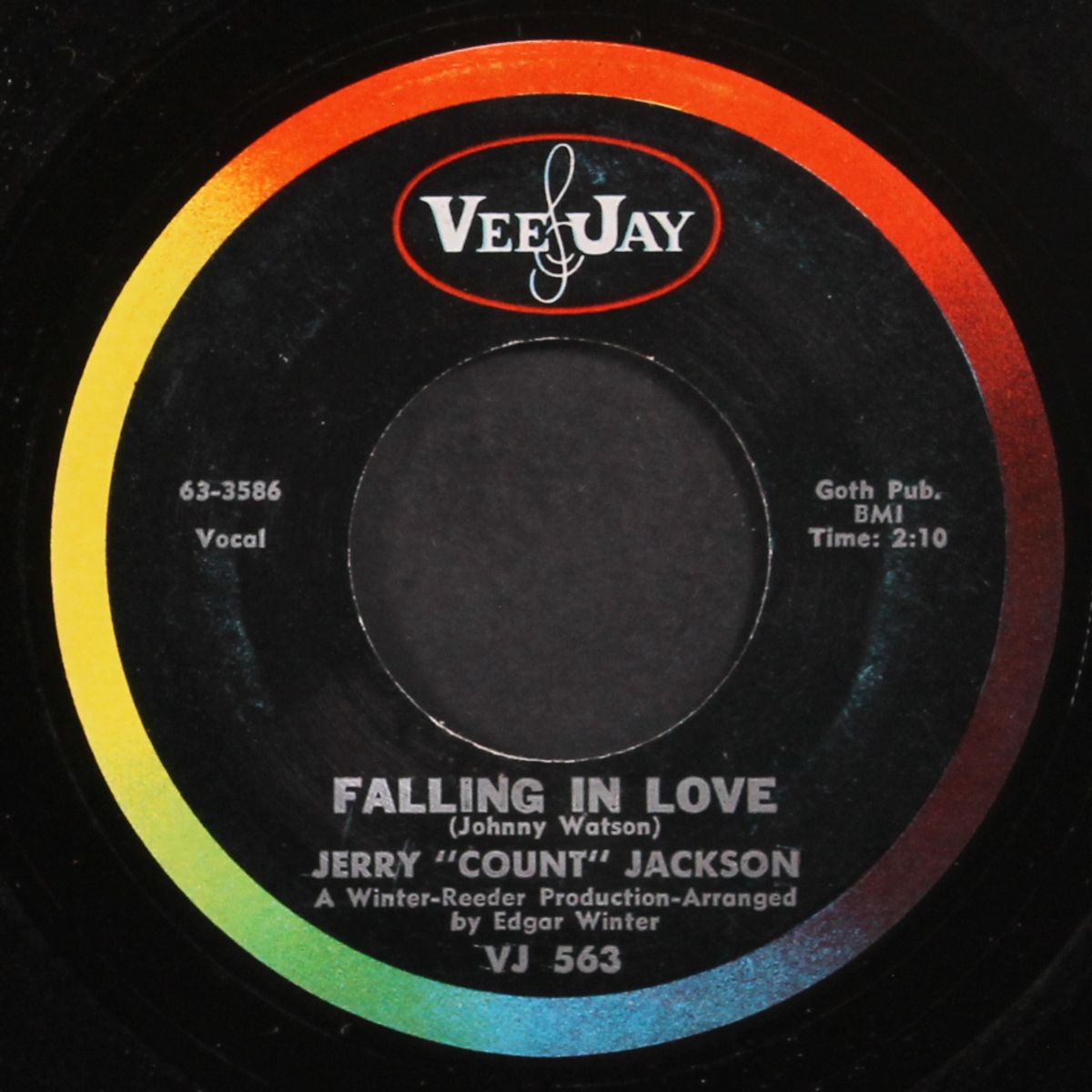 come back baby / falling in love by JERRY 'COUNT' JACKSON
