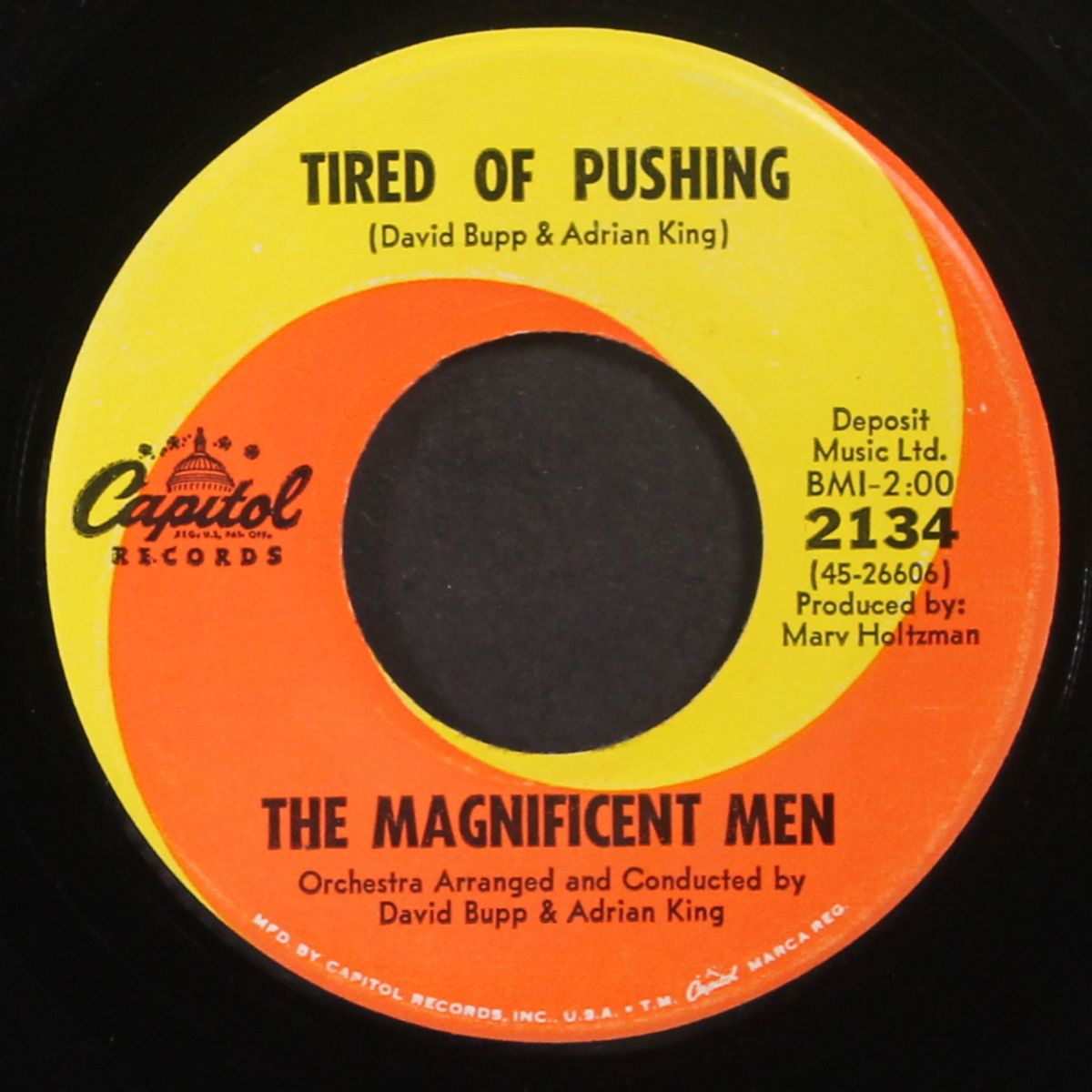 tired of pushing / by the time i get to phoenix by MAGNIFICENT MEN