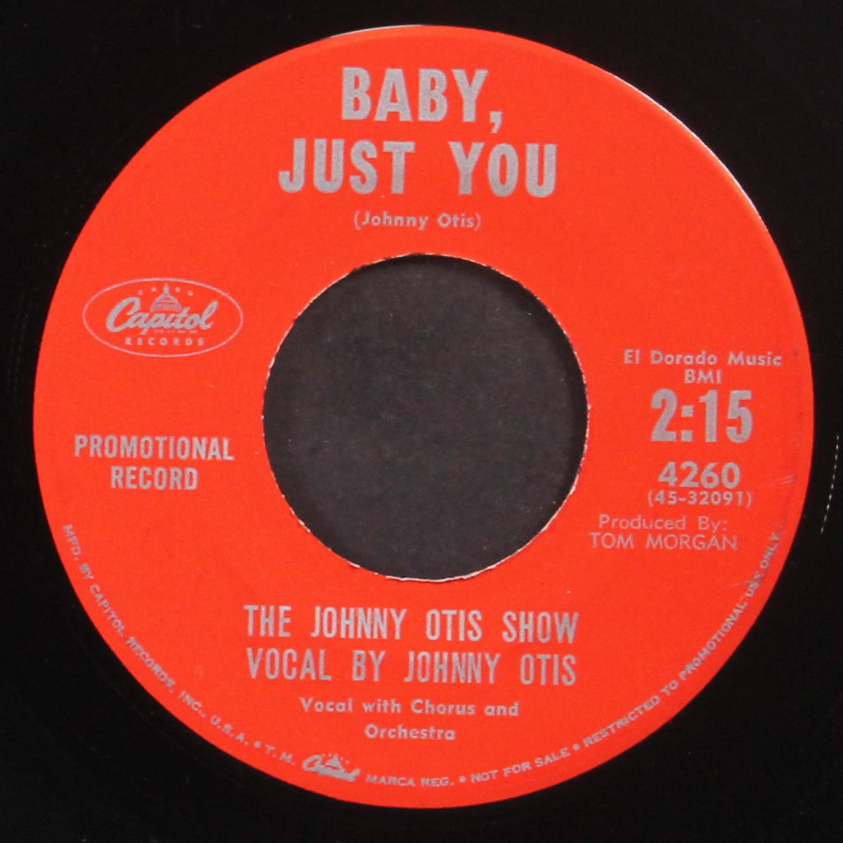 baby just you / let the sun shine in my life by JOHNNY OTIS