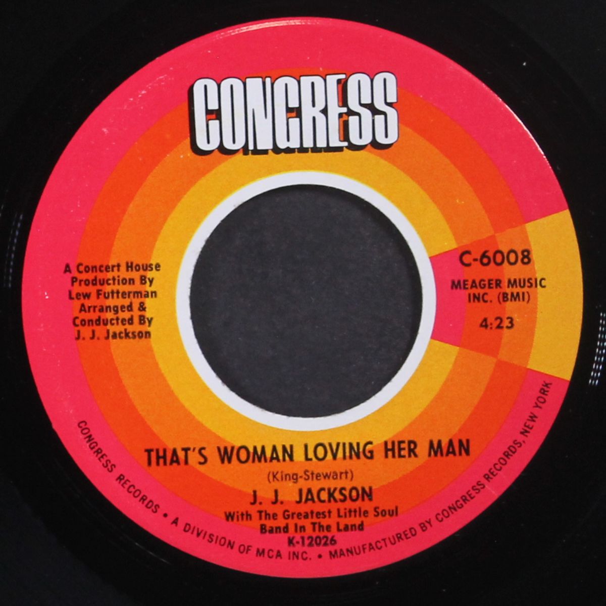 that's woman loving her man / fat, black and together by J.J. JACKSON