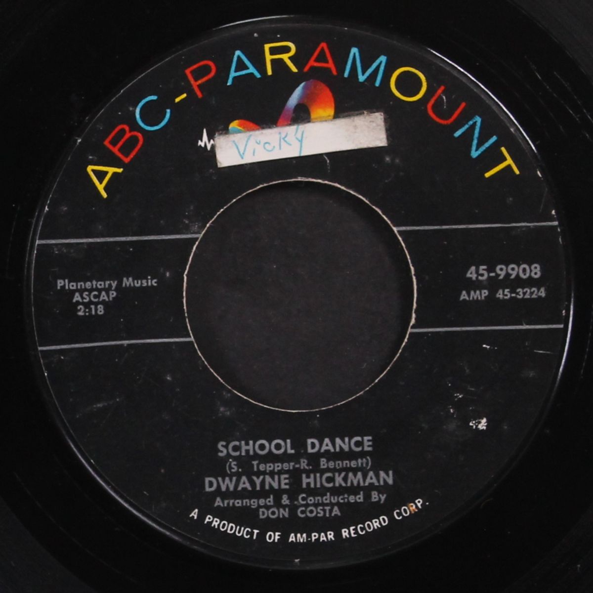 school dance / pretty baby-o by DWAYNE HICKMAN