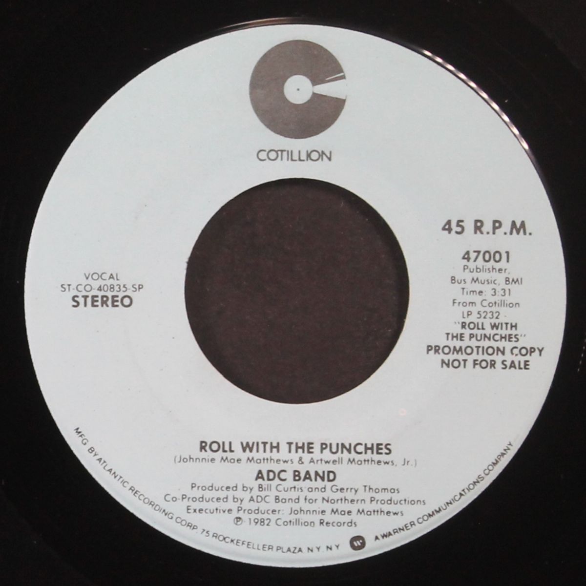 roll with the punches / mono by ADC BAND