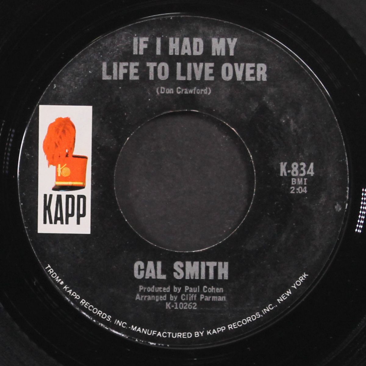 i'll never be lonesome with you by CAL SMITH