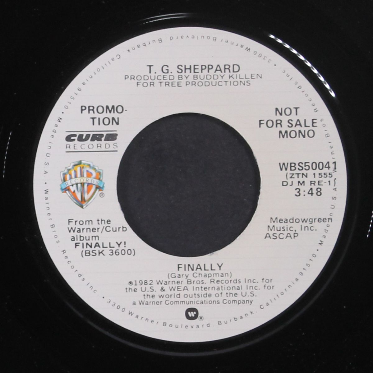 finally / mono by T.G. SHEPPARD