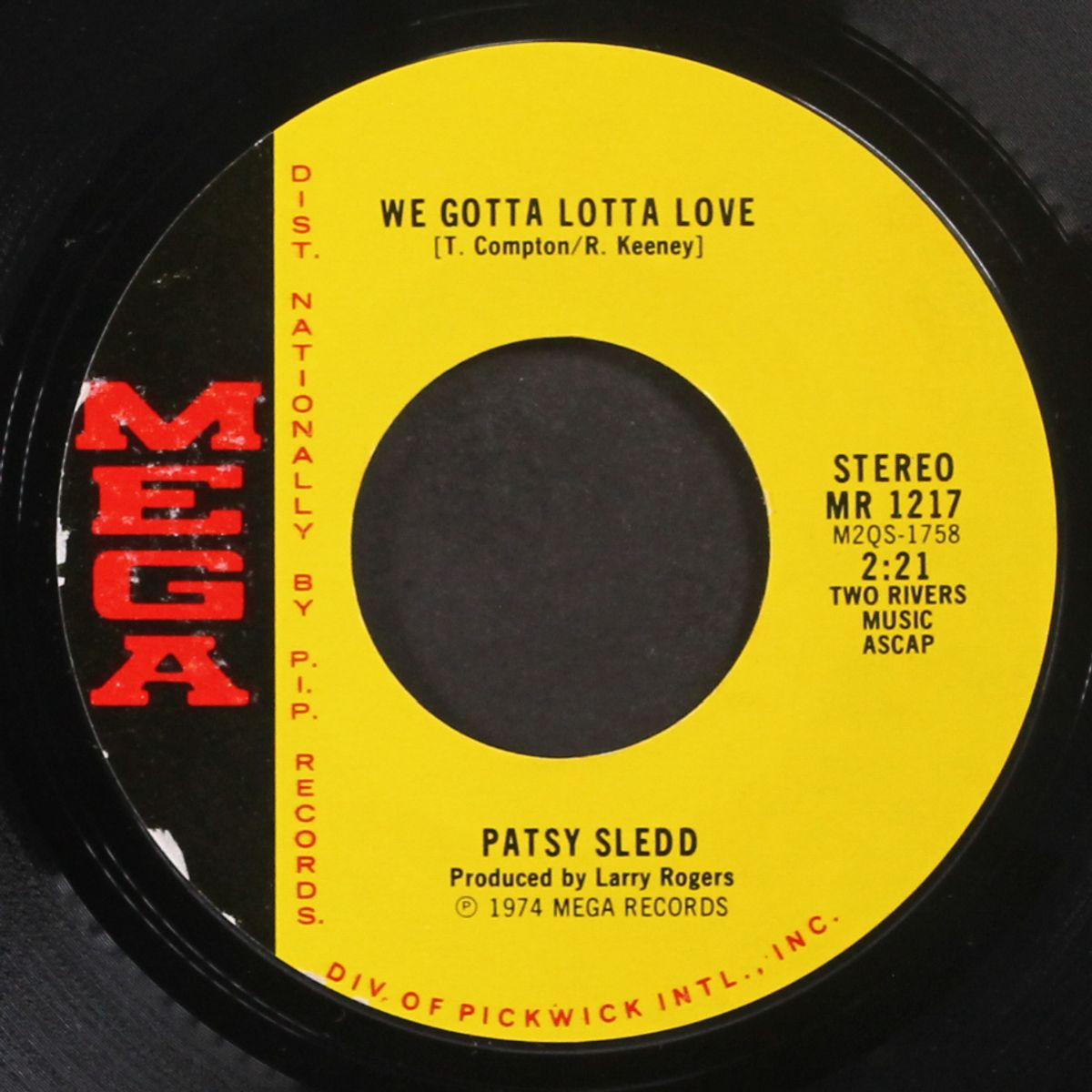 we gotta lotta love by PATSY SLEDD