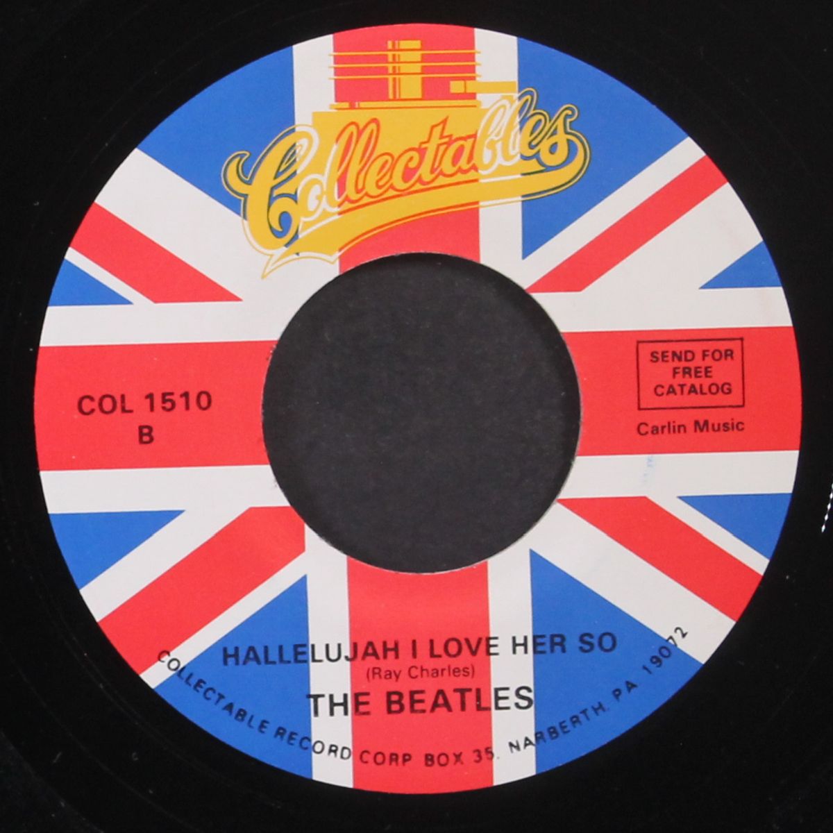 be-bop-a-lula / hallelujah i love her so by BEATLES