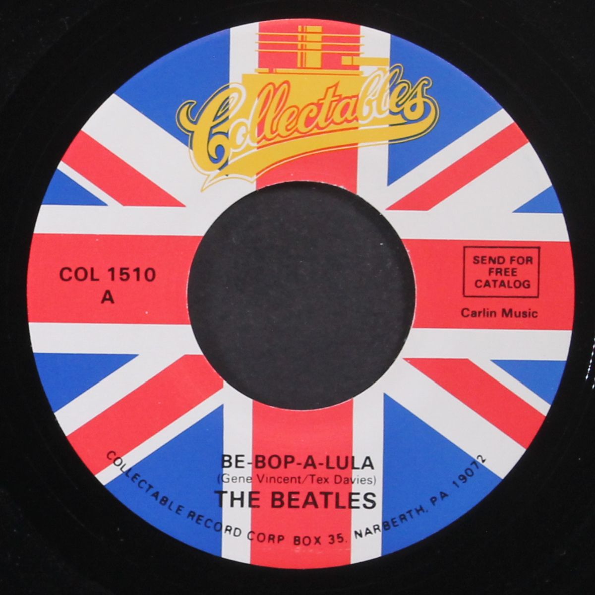 be-bop-a-lula / hallelujah i love her so by BEATLES