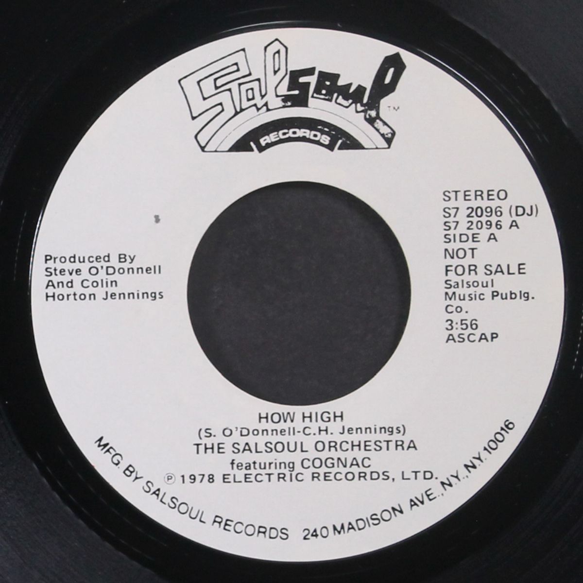how high / mono by SALSOUL ORCHESTRA