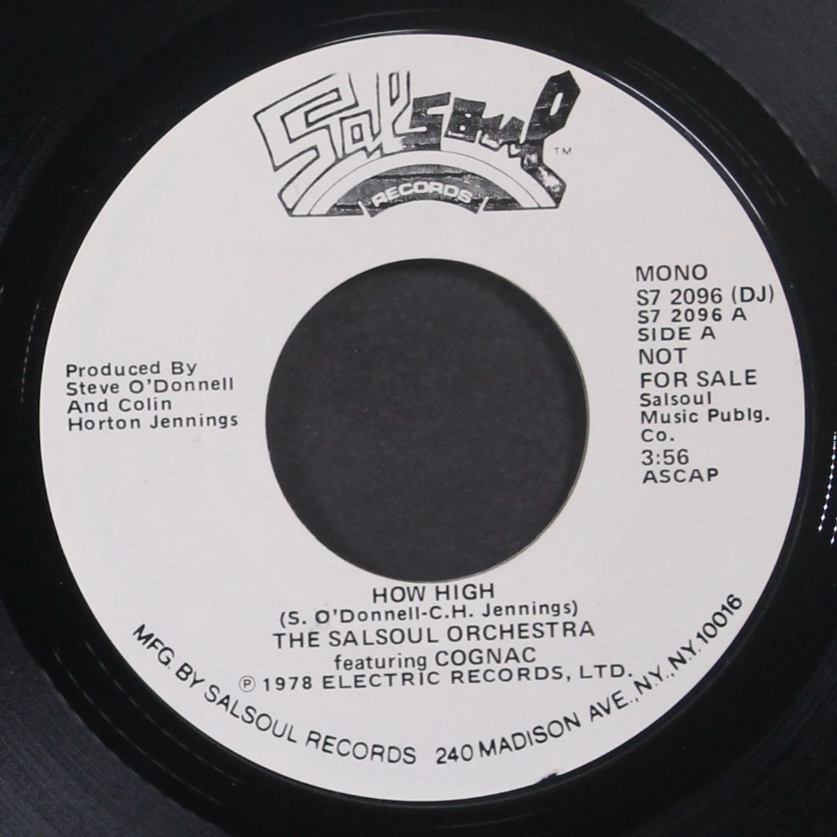 how high / mono by SALSOUL ORCHESTRA