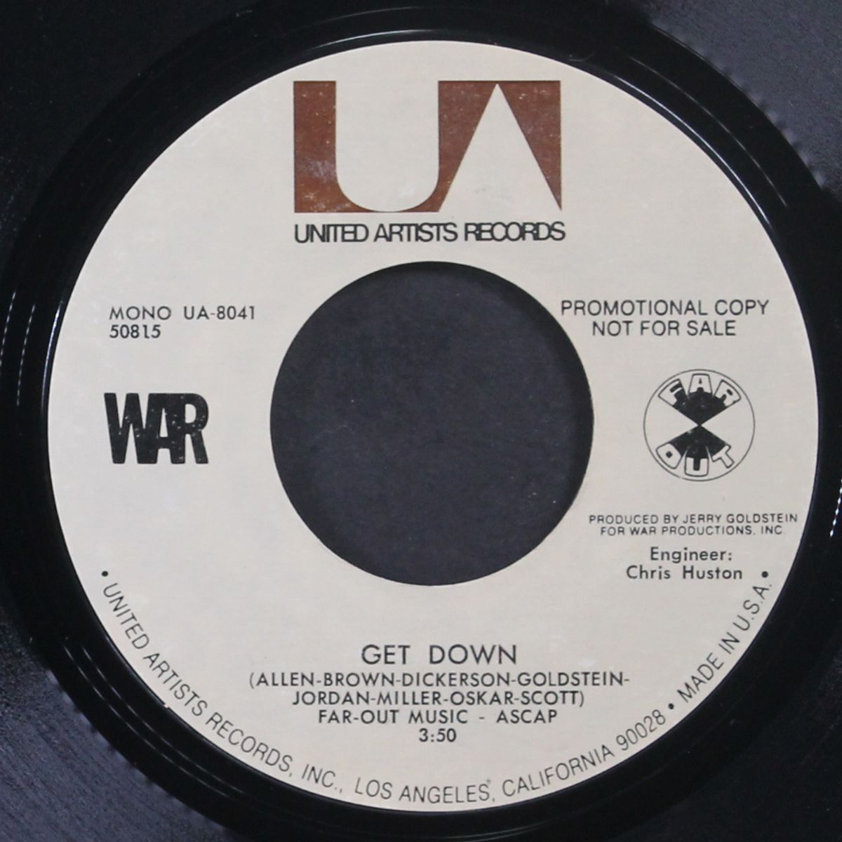 all day music / get down by WAR
