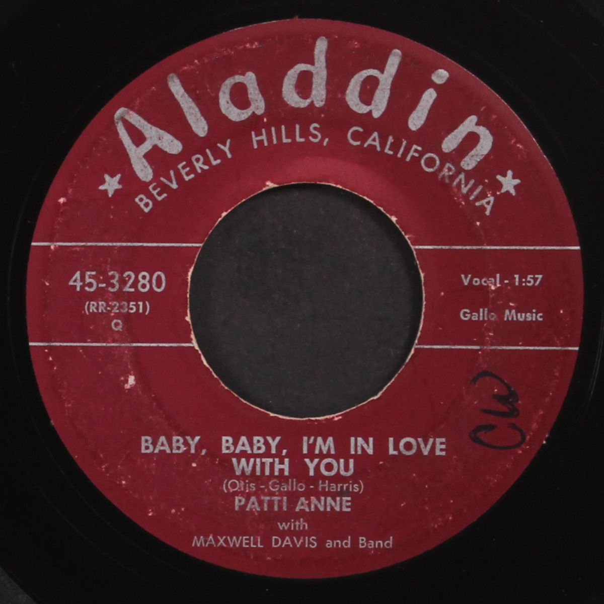 shtiggy boom / baby, baby, i'm in love with you by PATTI ANNE