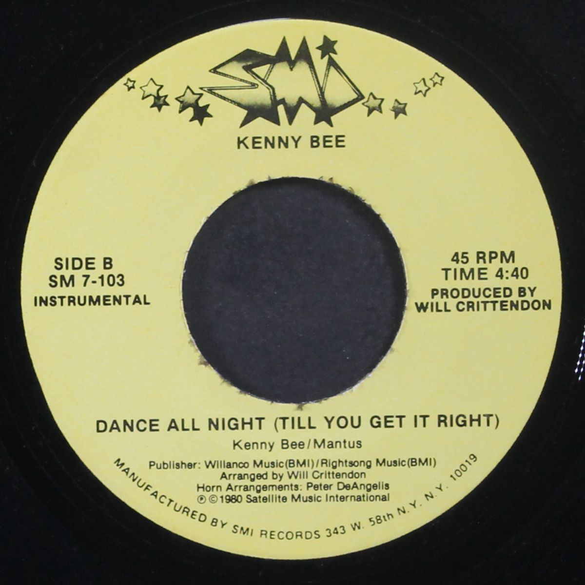 dance all night by KENNY BEE