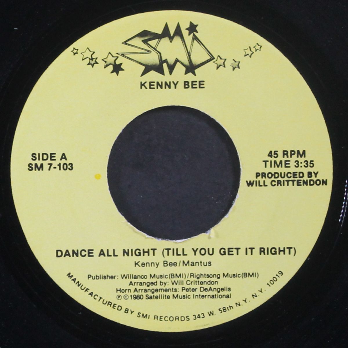 dance all night by KENNY BEE