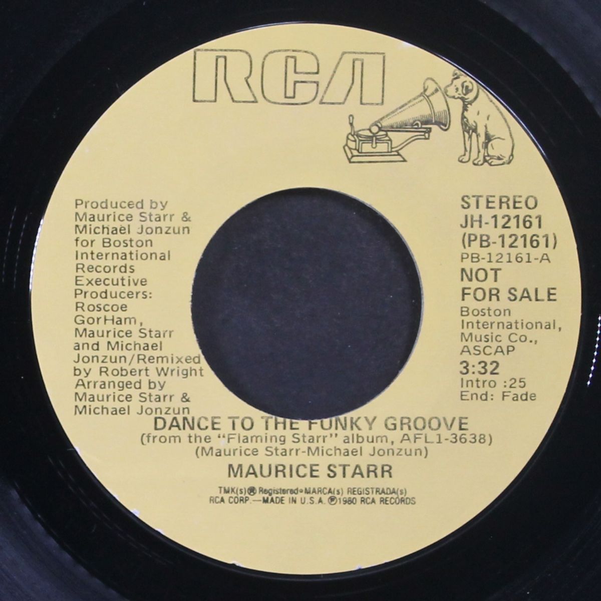 dance to the funky groove / mono by MAURICE STARR