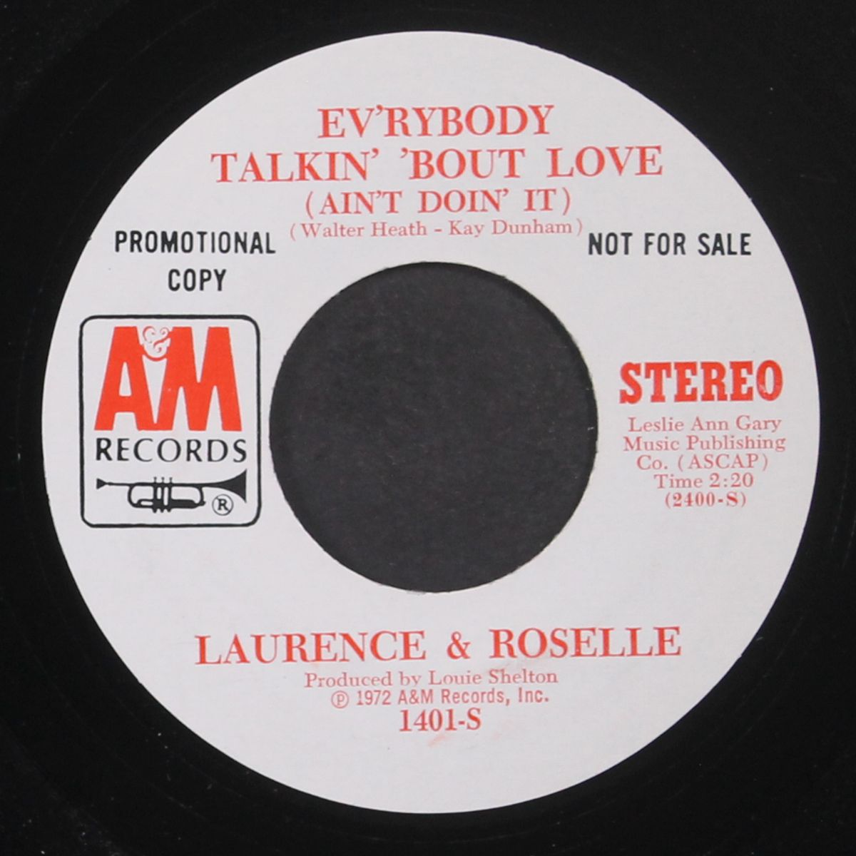 everybody talkin' 'bout love / mono by LAURENCE & ROSELLE