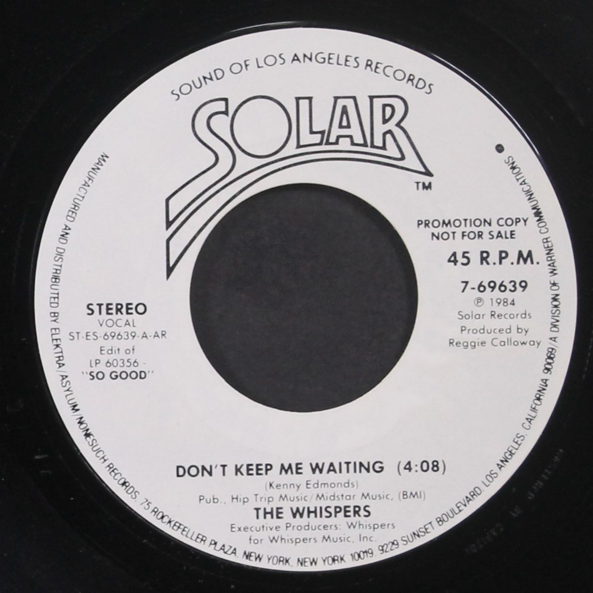 don't keep me waiting / same by WHISPERS