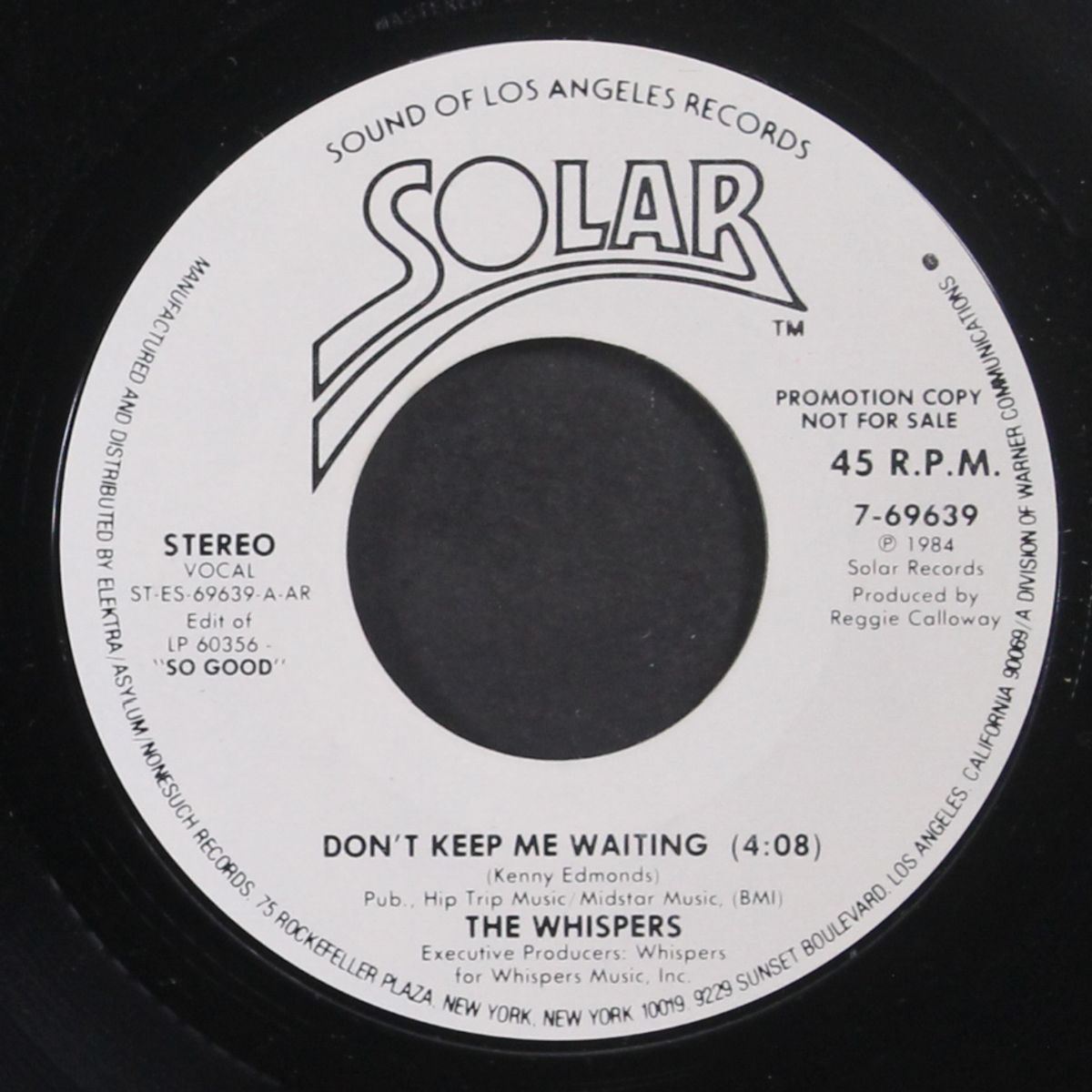 don't keep me waiting / same by WHISPERS